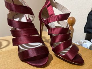 Sandalias de tacón Primark Rojo Talla 38