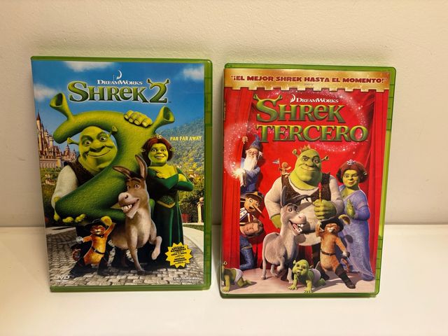 Pack 2 DVDs Shrek: Shrek 2 + Shrek Tercero