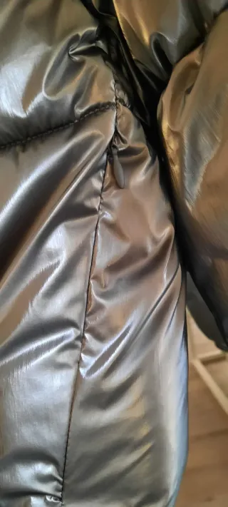 Bomber plateada Zara Talla M