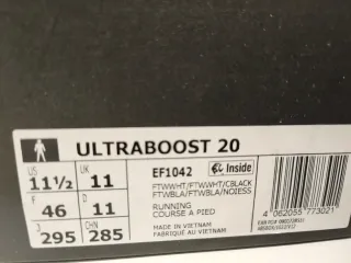 Zapatillas Adidas Ultraboost 20 Talla 46