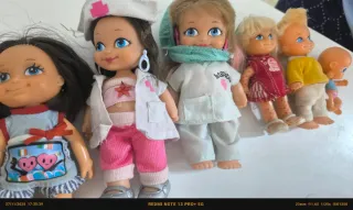 Lote de muñecas Barriguitas