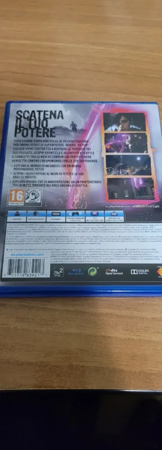 inFamous First Light PS4 Versione Europa