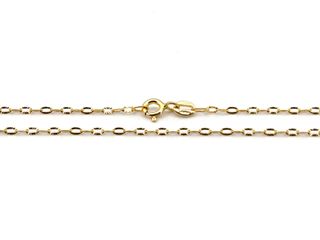 cadena oro 18k 25cm