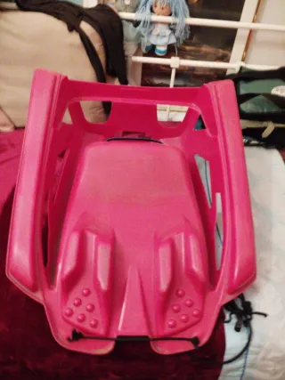 Trineo infantil rosa