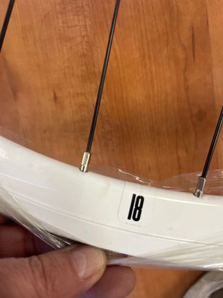 Rueda Delantera Fixie / Single Speed Blanca