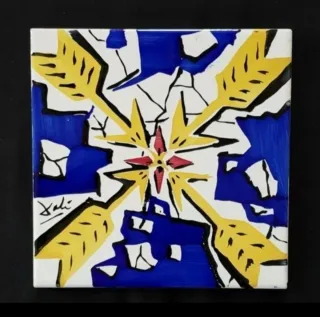 6 Azulejos Edición Especial Salvador Dalí 1954