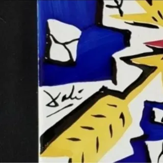 6 Azulejos Edición Especial Salvador Dalí 1954