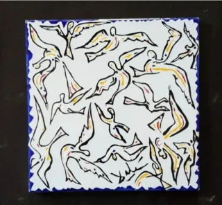 6 Azulejos Edición Especial Salvador Dalí 1954