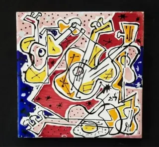 6 Azulejos Edición Especial Salvador Dalí 1954