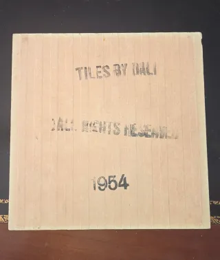 6 Azulejos Edición Especial Salvador Dalí 1954