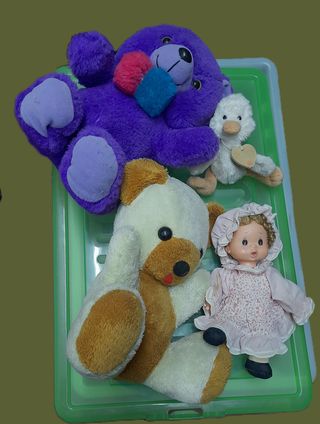 Peluche e pupazzi vari
