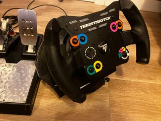 Pacchetto Thrustmaster T300 + TLCM + Aro Open Wheel