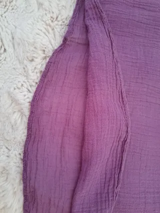 Blusa morada transparente talla M