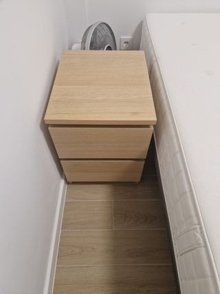 Canapé Abatible MALM Roble Ikea