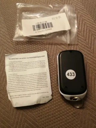 Mando garaje universal 4 botones