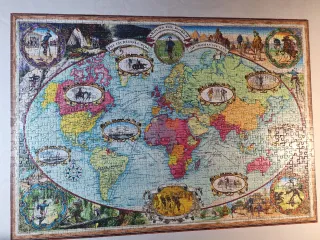 Puzzle Ravensburger 1000 piezas Mapa Mundo