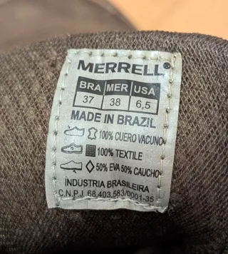 Botas Merrell Sabine 100% Cuero