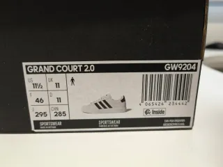 Zapatillas Adidas Gran Court Talla 46