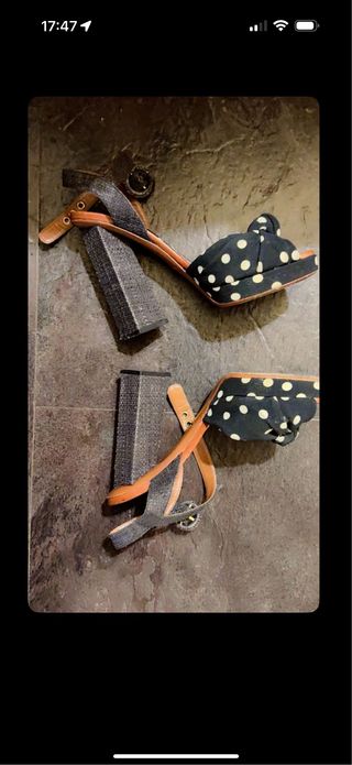 Sandalias Dolce & Gabbana Polka Dots Talla 39