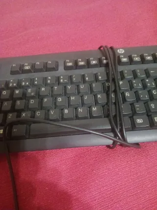 Teclado HP USB Negro