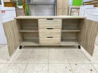 APARADOR CON DOS PUERTAS Y 3 CAJONES NUEVO