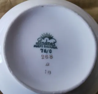 Zuccheriera vintage porcellana Bavaria