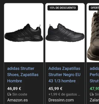 Zapatillas Adidas Strutter Original Negras