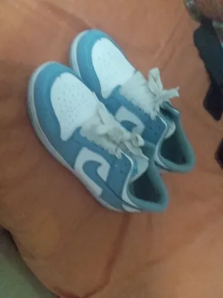 Zapatillas Nike Mujer Blancas y Azules