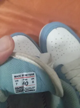 Zapatillas Nike Mujer Blancas y Azules