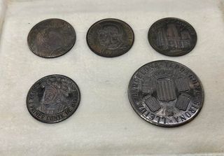 Lote 5 Medallas Catalanas Numis-Art Europa