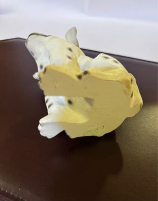 Cucciolo dalmata in resina - soprammobile