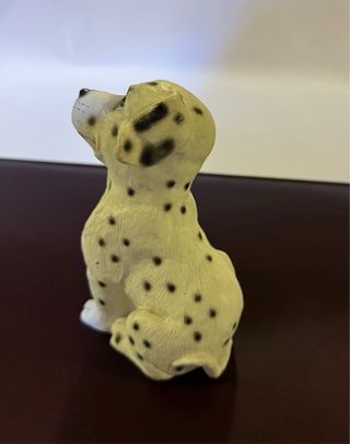 Cucciolo dalmata in resina - soprammobile