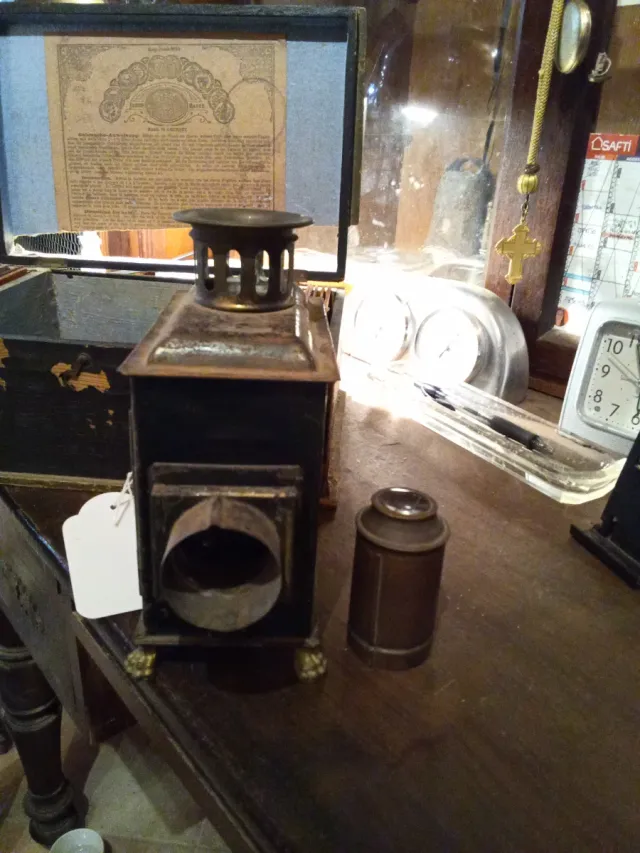 Linterna Mágica Ernst Plank con Placas