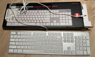 Teclado Macally USB Slim con cable 150cm