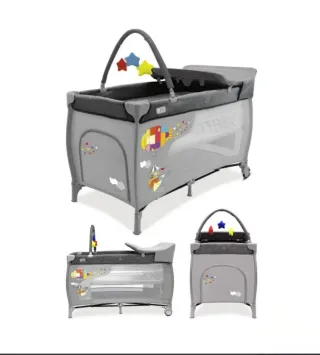 Cuna de viaje 4 en 1 + colchón