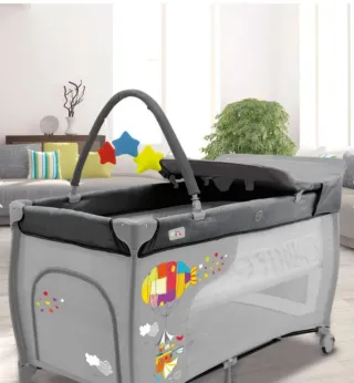 Cuna de viaje 4 en 1 + colchón