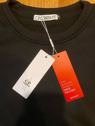 Sudadera CP Company Negra Talla M