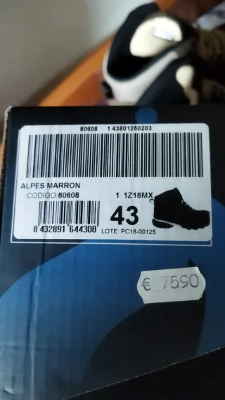 Botas J'hayber Marrón Talla 43 Nuevas