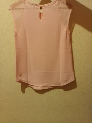 Camiseta rosa clarito manga corta
