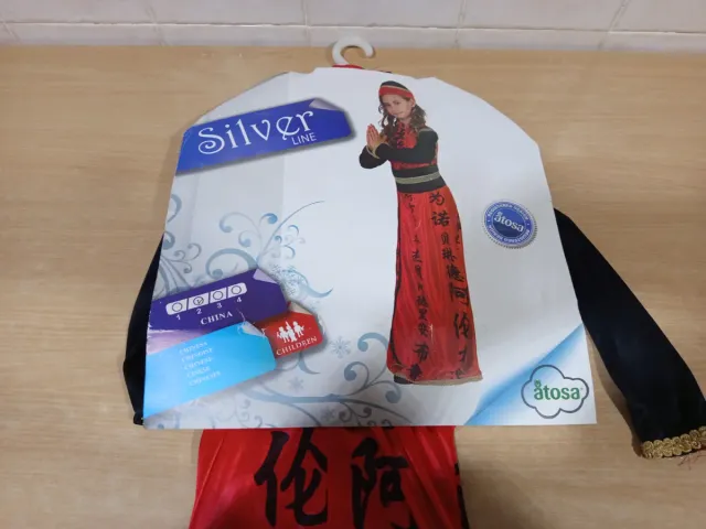 Disfraz china niña talla 6-8 años