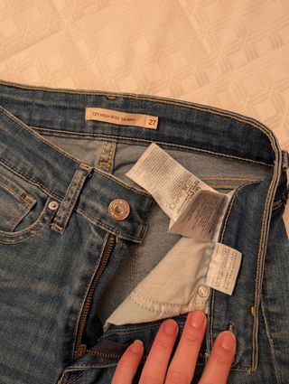 Levi's 721 High Rise Skinny Tg. 27x34