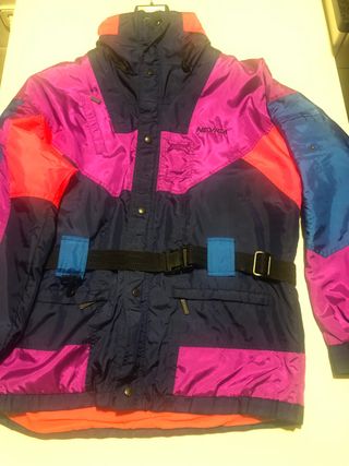 Anorak Nevica Azul y Rosa