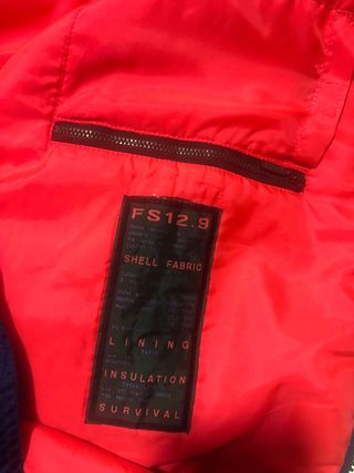 Anorak Nevica Azul y Rosa