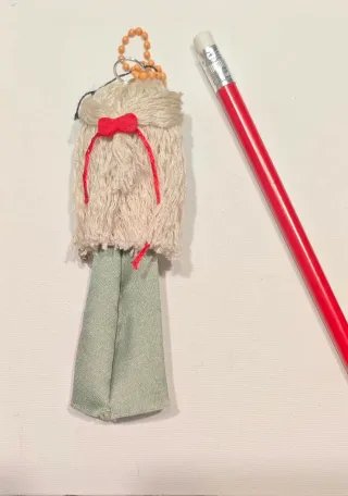 Bambolina artigianale le nutz - "La prof."