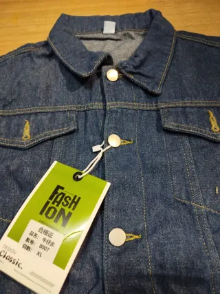 Cazadora vaquera azul