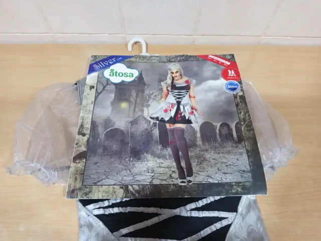 Disfraz Halloween niña zombie