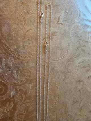 2 Collane Argento 925 (45cm - 60cm)