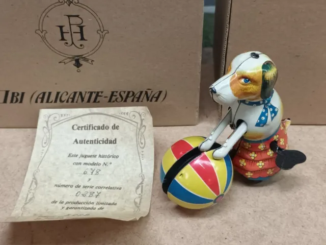 Paya 678 Cane con Palla di Lamiera e Corda