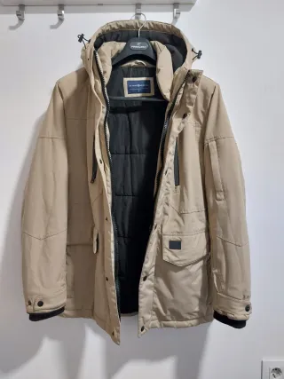 Chaquetón Álvaro Moreno Beige Talla L