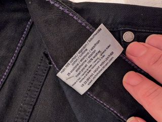 Jeans Victoria Beckham neri